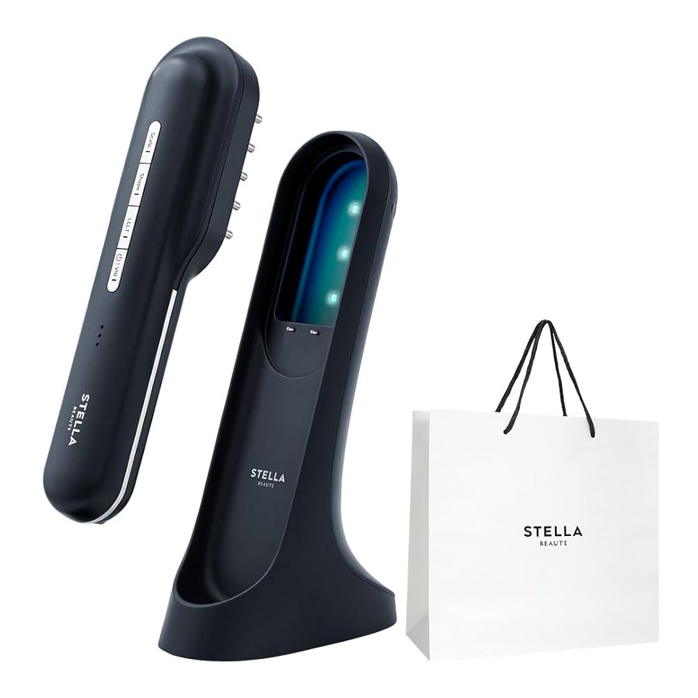 STELLA BEAUTE レーザー&EMSリフトブラシ PRO ブラック STELLA BEAUTE / STELLA BEAUTE レーザー & EMSリフトブラシPRO